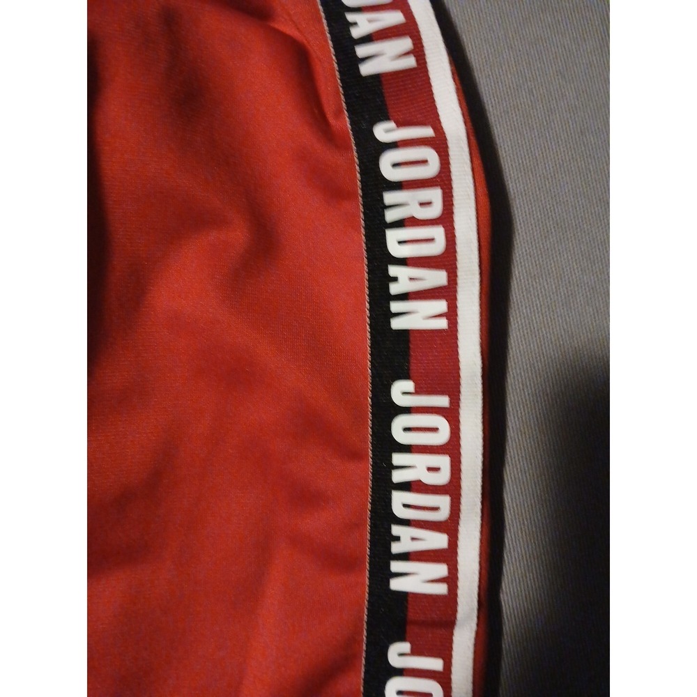 Childs L Size 7 JORDAN Jacket Red/gray/black, think Fall BACK TO SCHOOL - Picture 5 of 16
